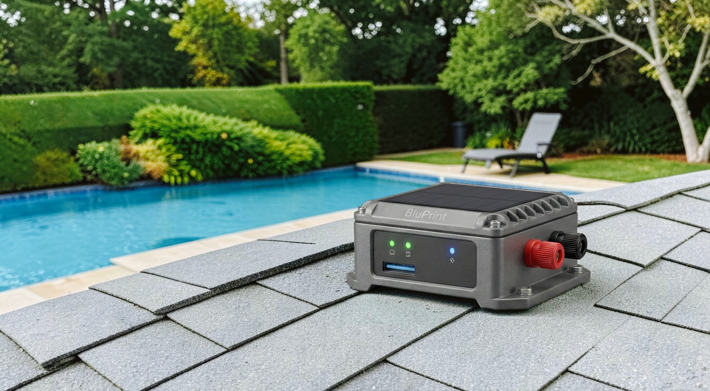 SriWatt on a residential estate rooftop